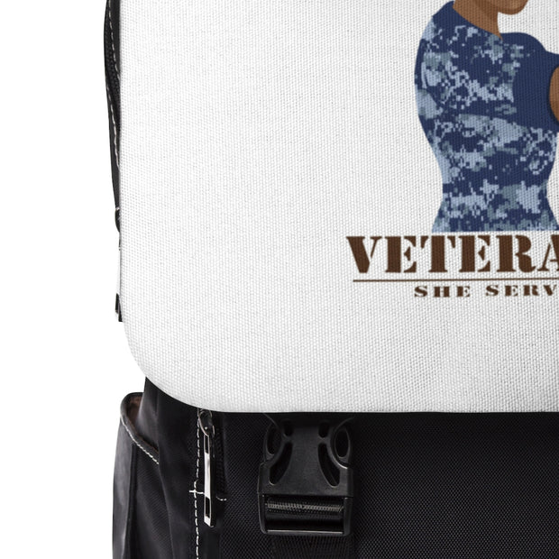 Johnson Navy Casual Shoulder Backpack