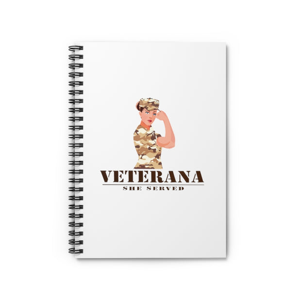 Veterana Spiral Notebook - Ruled Line