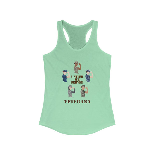 #unitedweserved Racerback Tank
