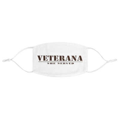 Veterana Logo Fabric Face Mask
