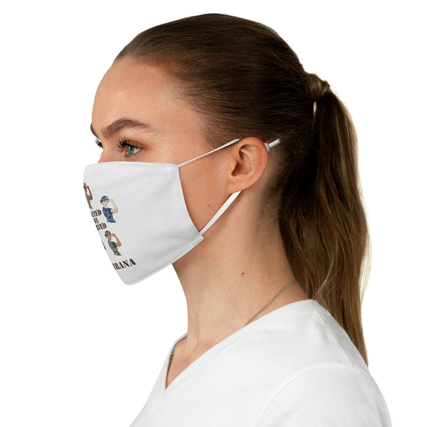 #unitedweserved Fabric Face Mask