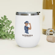 Lopez Navy Insulated Wine Tumbler
