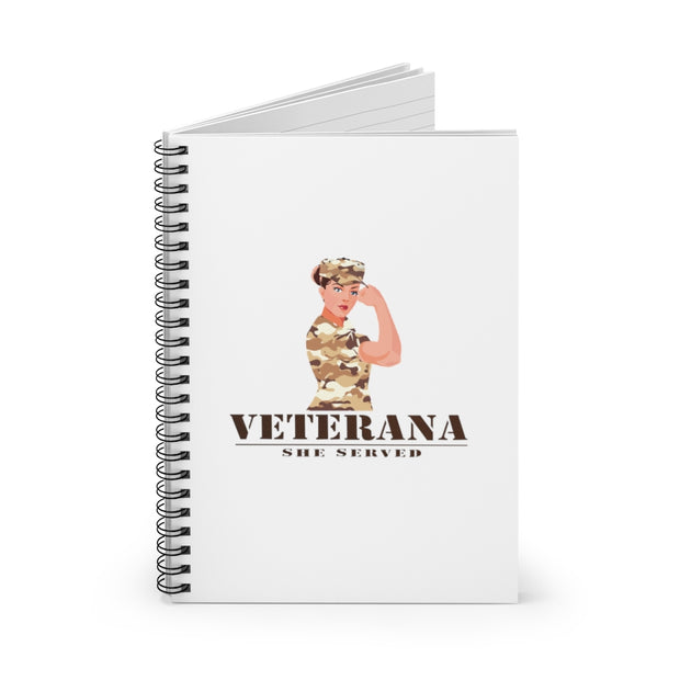 Veterana Spiral Notebook - Ruled Line
