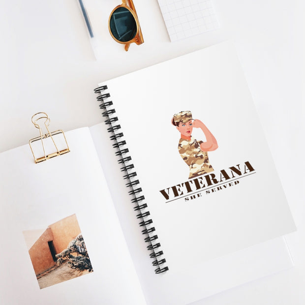 Veterana Spiral Notebook - Ruled Line
