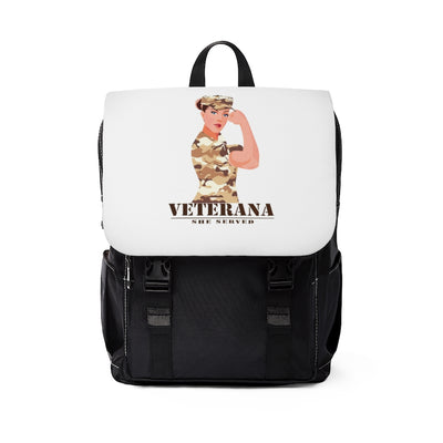 Veterana Unisex Casual Shoulder Backpack