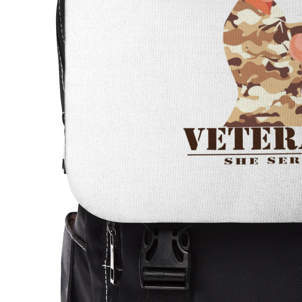 Veterana Unisex Casual Shoulder Backpack