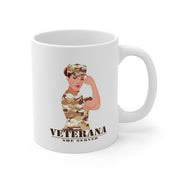 Veterana 11oz White Mug