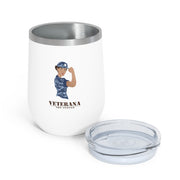 Lopez Navy Insulated Wine Tumbler