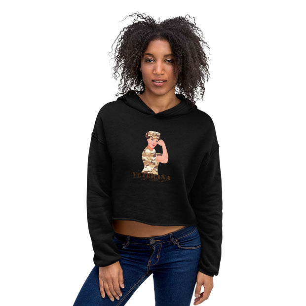 Veterana Crop Hoodie
