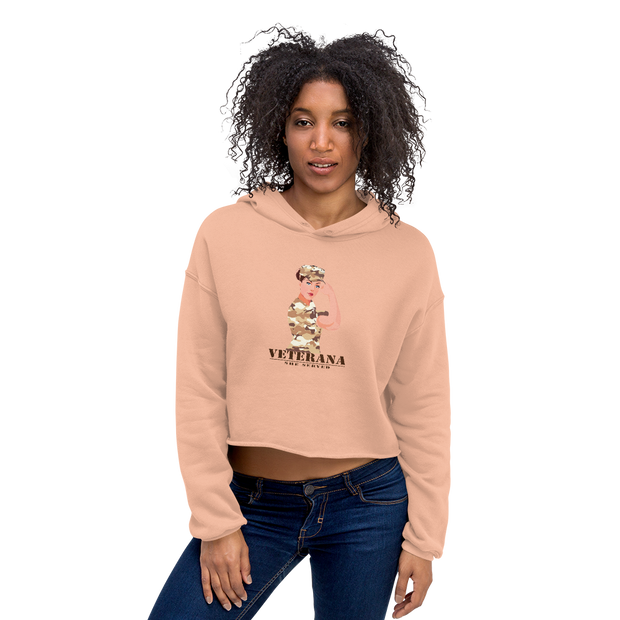 Veterana Crop Hoodie