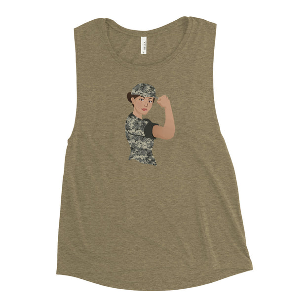 Lopez Army Tank Top