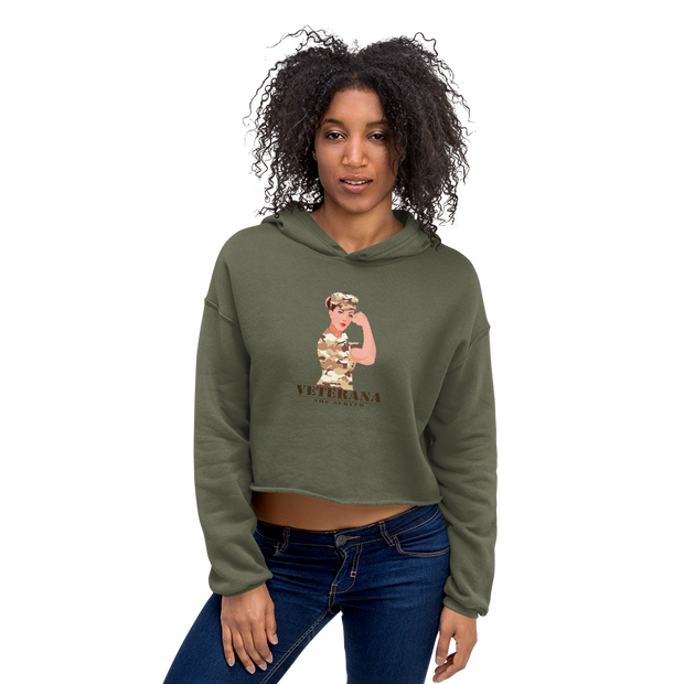 Veterana Crop Hoodie