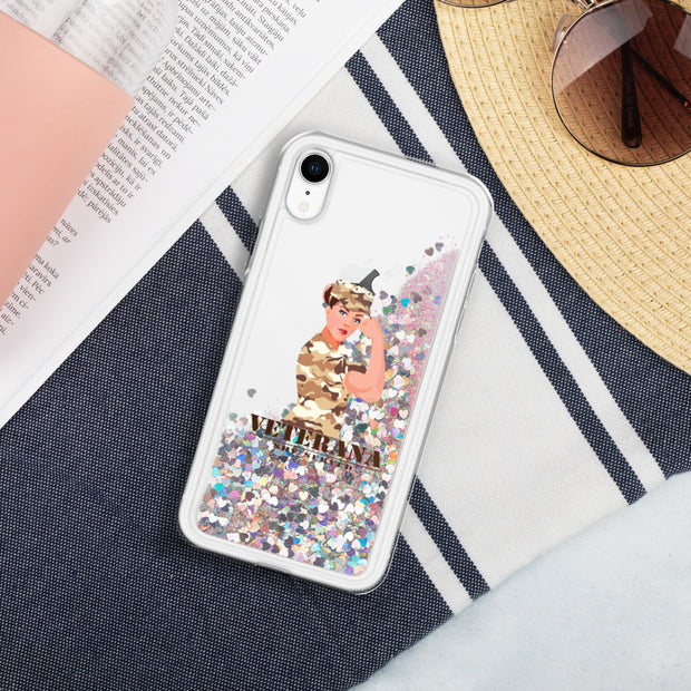 Veterana Liquid Glitter Phone Case