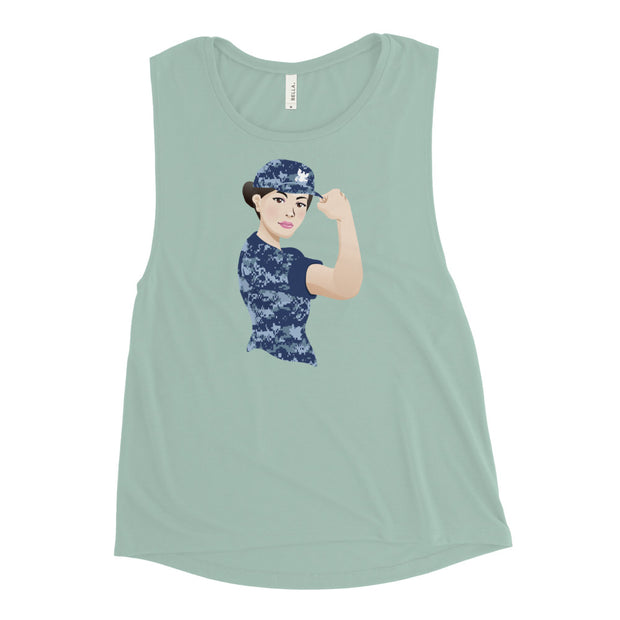 Nguyen Navy Tank Top